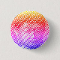 Statue Visage Bouddha Colorée Formée Par Lignes