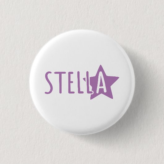 Badge Rond 2,50 Cm Stella (Devant)