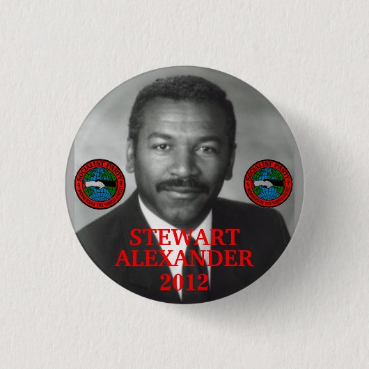 Badge Rond 2,50 Cm Stewart Alexandre 2012 (Devant)