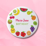 Badge Rond 2,50 Cm Sticker<br><div class="desc">collection de fruits kawaii</div>