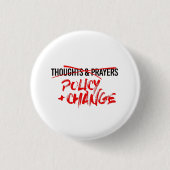 Badge Rond 2,50 Cm Stratégie et modification maintenant (Devant)