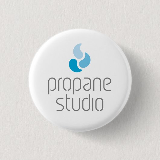 Badge Rond 2,50 Cm Studio de propane - bouton rond (Devant)