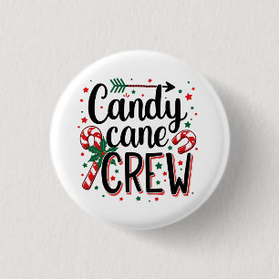 Badge Rond 2,50 Cm Sucre de canne de l'équipage Noël collation cousin