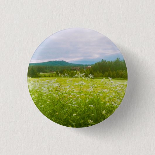 Badge Rond 2,50 Cm Summer in Hälsingland - Helsingia  (Devant)