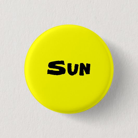 Badge Rond 2,50 Cm Sun (Devant)