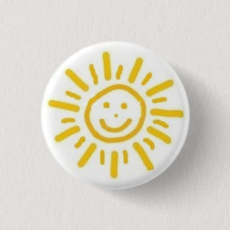 Badge Rond 2,50 Cm Sun de sourire