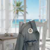Badge Rond 2,50 Cm Sunset Grove, sur mesure