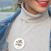 Badge Rond 2,50 Cm Sunset Grove, sur mesure