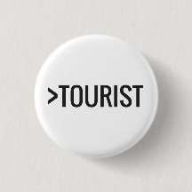 Supérieur à un bouton touristique