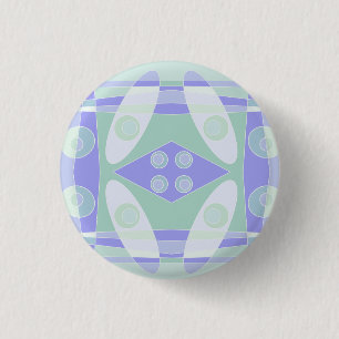 Badge Rond 2,50 Cm Surf Abstrait violet vert