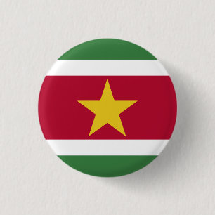 Badge Rond 2,50 Cm Suriname Flag