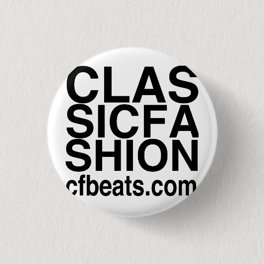 Badge Rond 2,50 Cm Svp pressez-moi (Devant)