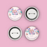 Badge Rond 2,50 Cm Sweet Budget CandyLane Anniversaire de l'enfant<br><div class="desc">Notre collection d'anniversaires de enfants "Sweet Celebration Candy Lane" présente des bonbons colorés,  des coquelicots et des bonbons aux couleurs vives associés à une typographie fantaisiste pour une célébration d'anniversaire parfaite. Consultez notre magasin pour connaître les articles correspondants.</div>