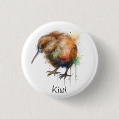 Badge Rond 2,50 Cm Sweet Kiwi, coutume (Devant)
