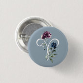 Badge Rond 2,50 Cm SYMBOLE D'Étoile Zodiaque D'Aries (Devant & derrière)