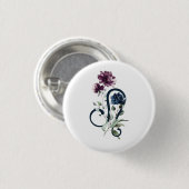 Badge Rond 2,50 Cm SYMBOLE Étoile Léo Zodiaque (Devant & derrière)