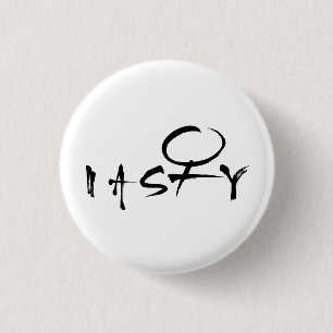 Badge Rond 2,50 Cm Symbole féminin de Nasty Woman