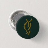 Badge Rond 2,50 Cm Symbole floral TAURIEL™ (Devant & derrière)