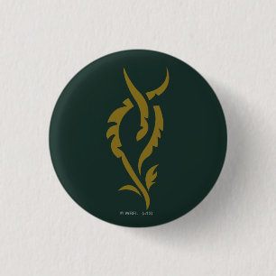 Badge Rond 2,50 Cm Symbole floral TAURIEL™