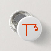 BADGE ROND 2,50 CM Tる (Devant & derrière)