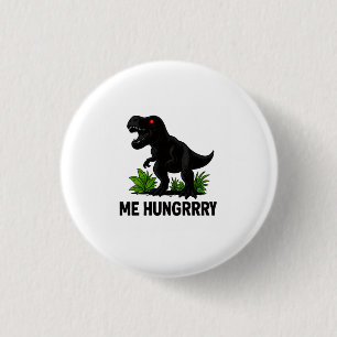 Badge Rond 2,50 Cm T-Rexx affamé