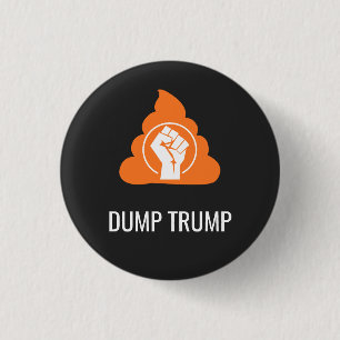 Badge Rond 2,50 Cm T-Shirt DÉBARQUEZ TRUMP
