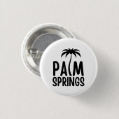 Badge Rond 2,50 Cm T-shirt Palm Springs (Devant & derrière)