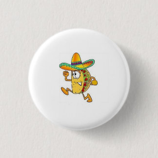 Badge Rond 2,50 Cm taco croustillant