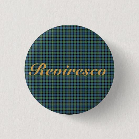 Badge Rond 2,50 Cm Tartan antique McEwen (MacEwen) (Devant)