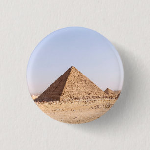 Badge Rond 2,50 Cm Tasse de café Pyramides d'Égypte