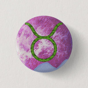 Badge Rond 2,50 Cm Taureau