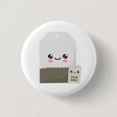 Badge Rond 2,50 Cm Tea Hee (Devant)