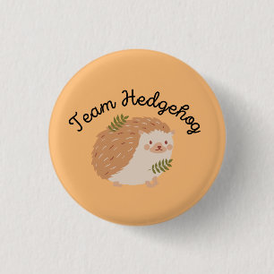 Badge Rond 2,50 Cm Team Hedgehog - Carterhaugh Book Club Button