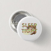Badge Rond 2,50 Cm TEE Cute Sleep Slogan (Devant & derrière)