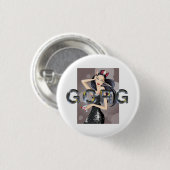 Badge Rond 2,50 Cm TEE Gorg Magnet (Devant & derrière)