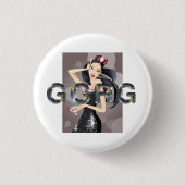 Badge Rond 2,50 Cm TEE Gorg Magnet (Devant)