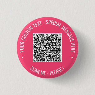 Badge Rond 2,50 Cm Téléchargez votre bouton promotionnel de texte per