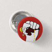 BADGE ROND 2,50 CM TENEZ-LE PIN RESPONSABLE (Devant & derrière)