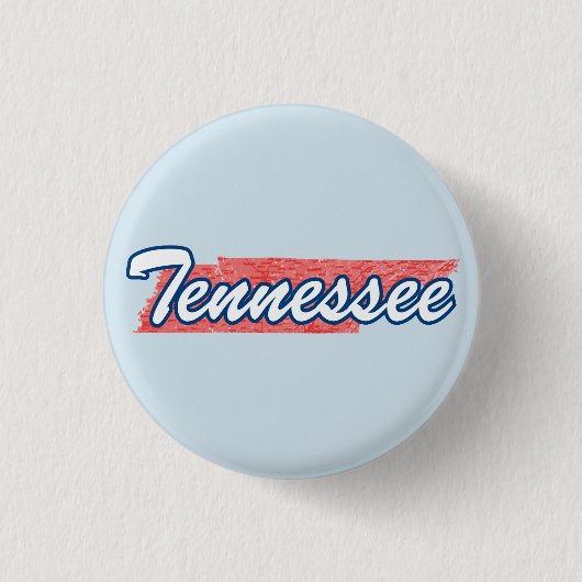 Badge Rond 2,50 Cm Tennessee (Devant)