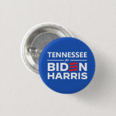 Badge Rond 2,50 Cm Tennessee pour Biden Harris (Devant & derrière)