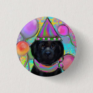 Badge Rond 2,50 Cm Terre-Neuve