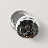 Badge Rond 2,50 Cm Terriers allemands de chasse (Devant & derrière)