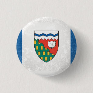 Badge Rond 2,50 Cm Territoires du Nord-Ouest