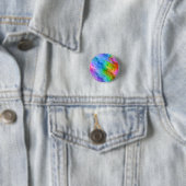 Badge Rond 2,50 Cm Texture blanche (En situation)