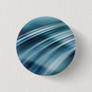 Badge Rond 2,50 Cm Texture de vagues rapides : Traînées bleues