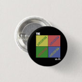 Badge Rond 2,50 Cm The Dandy s (Devant & derrière)