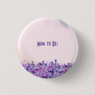 Badge Rond 2,50 Cm Thé pour deux jumeaux Maman à être bouton