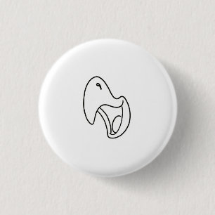 Badge Rond 2,50 Cm Thème cri de perroquet