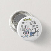 Badge Rond 2,50 Cm Thème Tattoos Drôle Tattooïste (Devant & derrière)