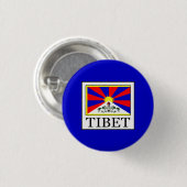 Badge Rond 2,50 Cm Tibet (Devant & derrière)
